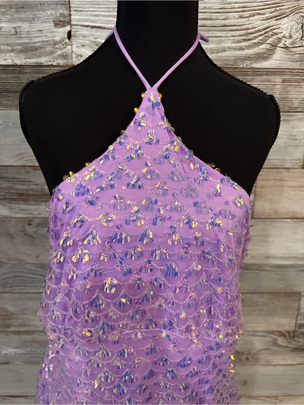 Fashion Nova Lavender ‘Vitamin Sea Sequin Mini Dress’ - Picture 4 of 8